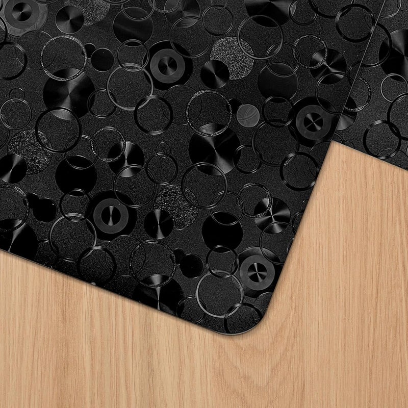 Vicwe Office Chair Mat for Hardwood Floor, 36" x 55" Desk Chair Mats, Easy Clean, Anti-Slip Computer Chair Mat for Home, Office (Black) - Image 5